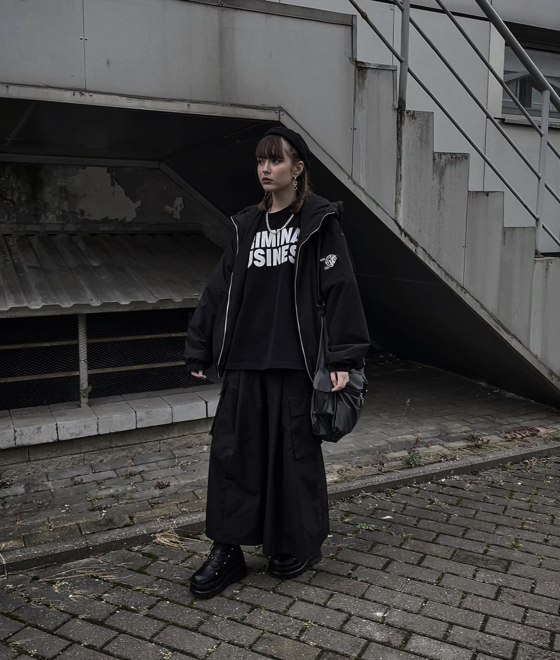 Куртка «Haze Black» в реальной жизни 4