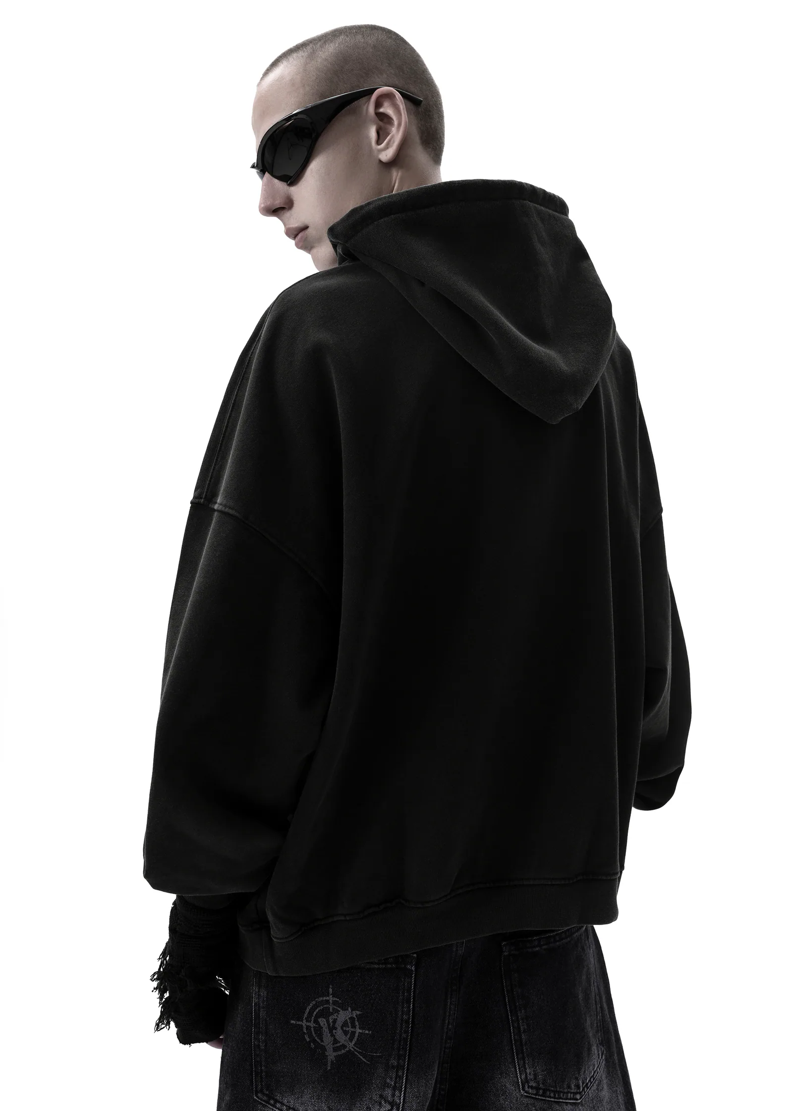 Худи «Techno club black» V2 - 6