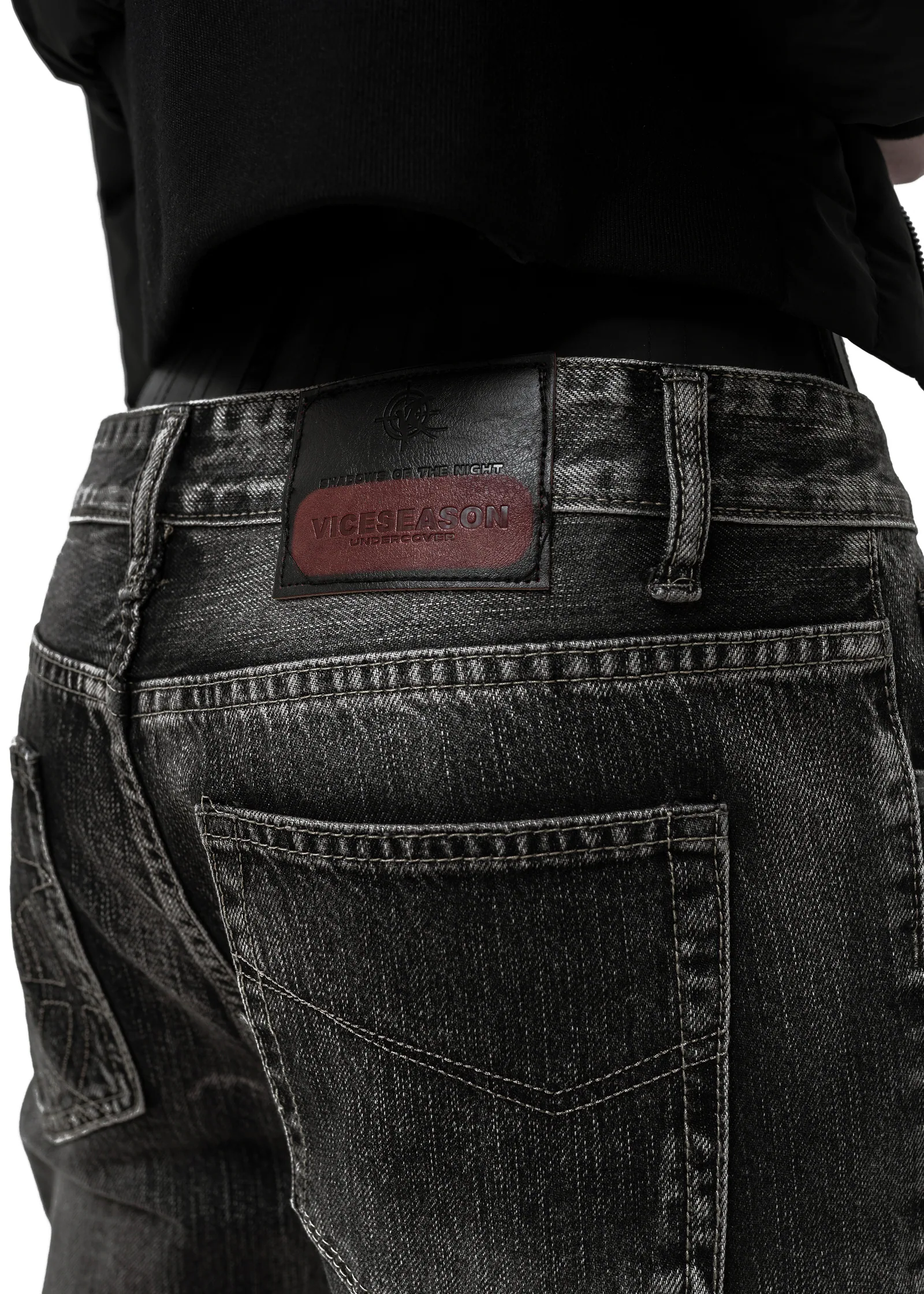 Джинсы «Skins black» - 8