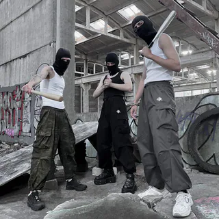 Штаны «Black flow» V4 в реальной жизни 9