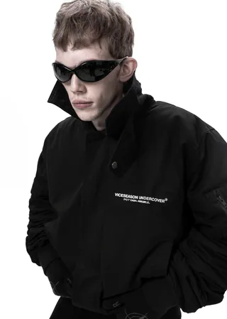 Бомбер «Cash dry V2 black» thumb 8