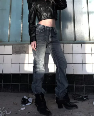 Джинсы «Skins blue» в реальной жизни 6