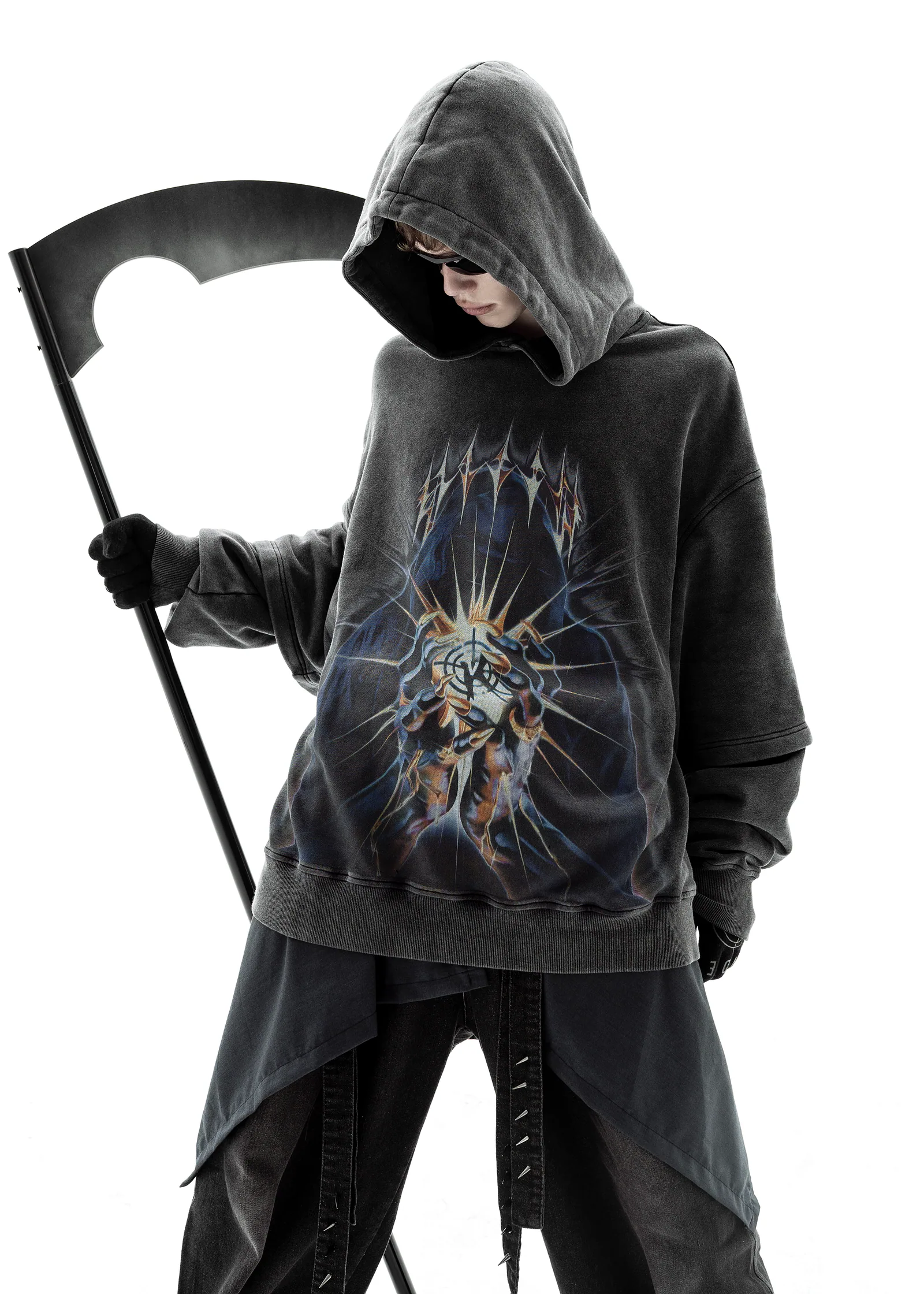Bluza z kapturem «Vcssn X Andrew Ko0oz» - 5