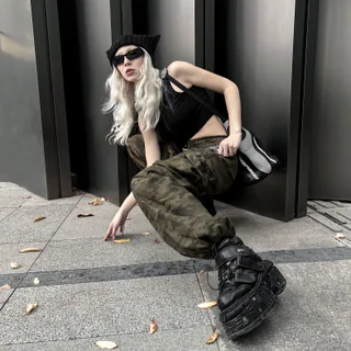Штаны «Camouflage flow» в реальной жизни 5