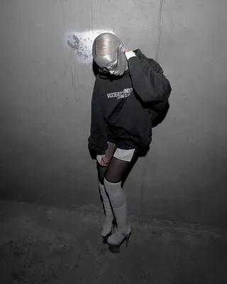 Худи «Techno club black» V2 в реальной жизни 10