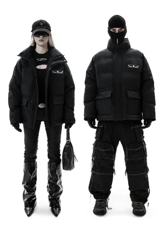 Пуховик «Global midnight» v2 - 2