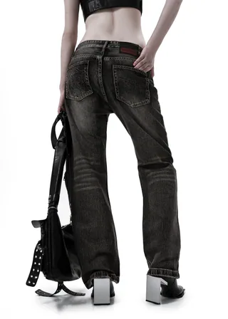 Джинсы «Skins black» thumb 7