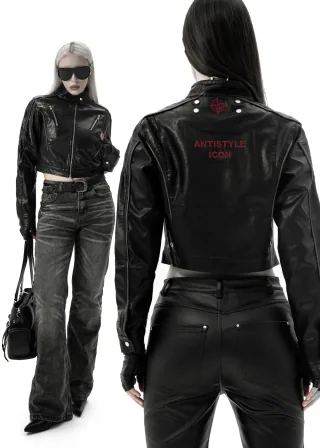 Кожаная куртка “ANTISTYLE ICON" - 2