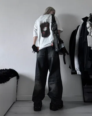 Джинсы «Scum» в реальной жизни 1
