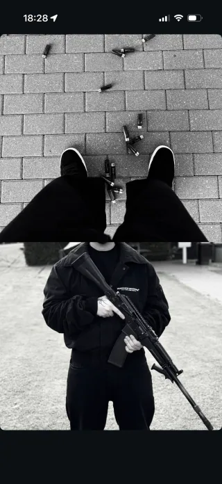 Бомбер «Cash dry V2 black» в реальной жизни 20