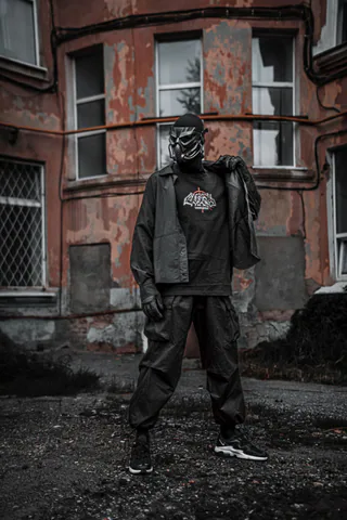 Штаны «Black flow» V4 в реальной жизни 14
