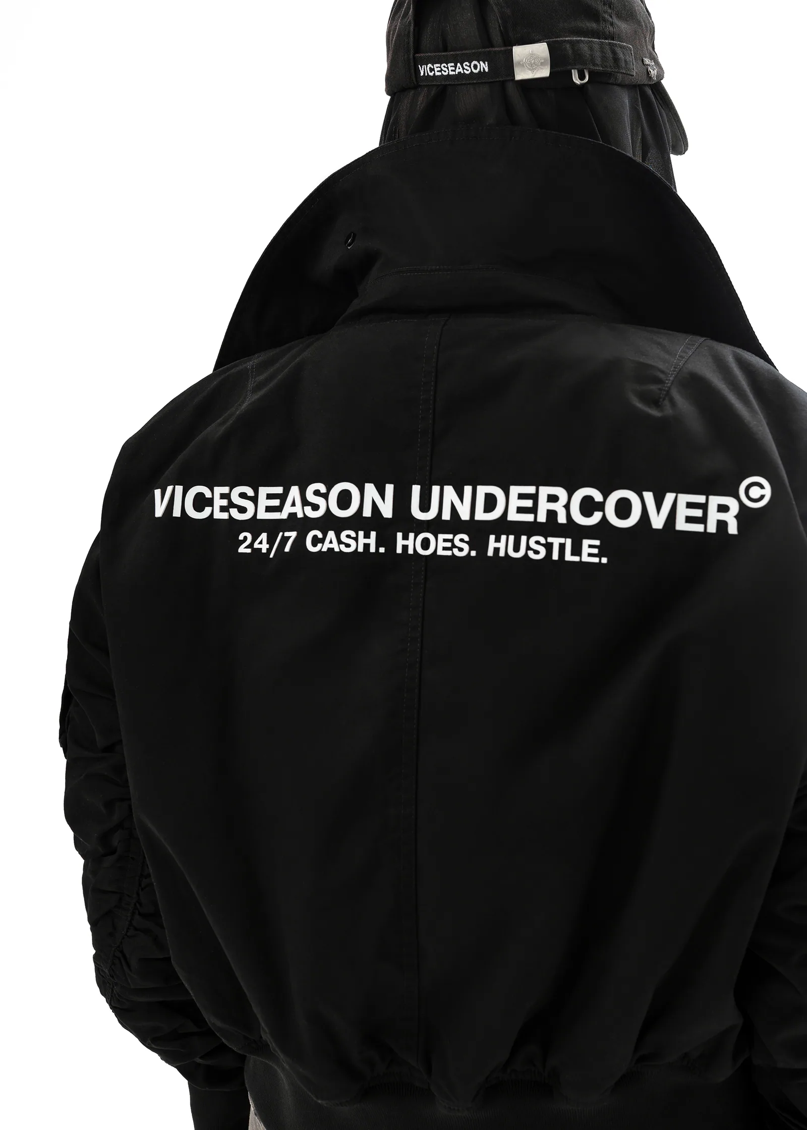 Бомбер «Cash dry V2 black» - 5