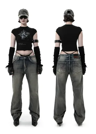 Джинсы «Skins blue» - 2
