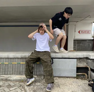 Штаны «Camouflage flow» в реальной жизни 2