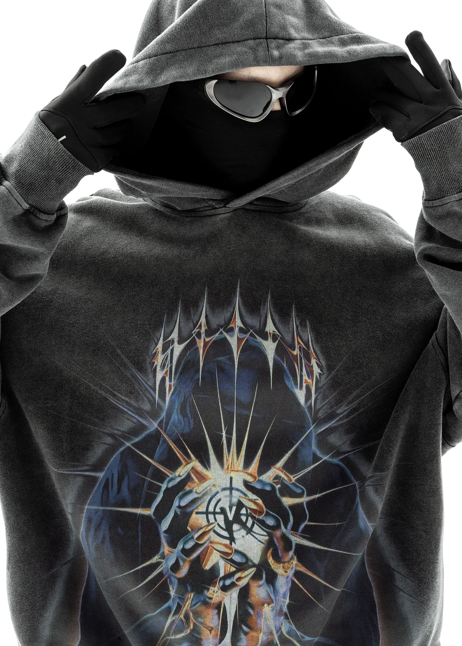 Bluza z kapturem «Vcssn X Andrew Ko0oz» - 9