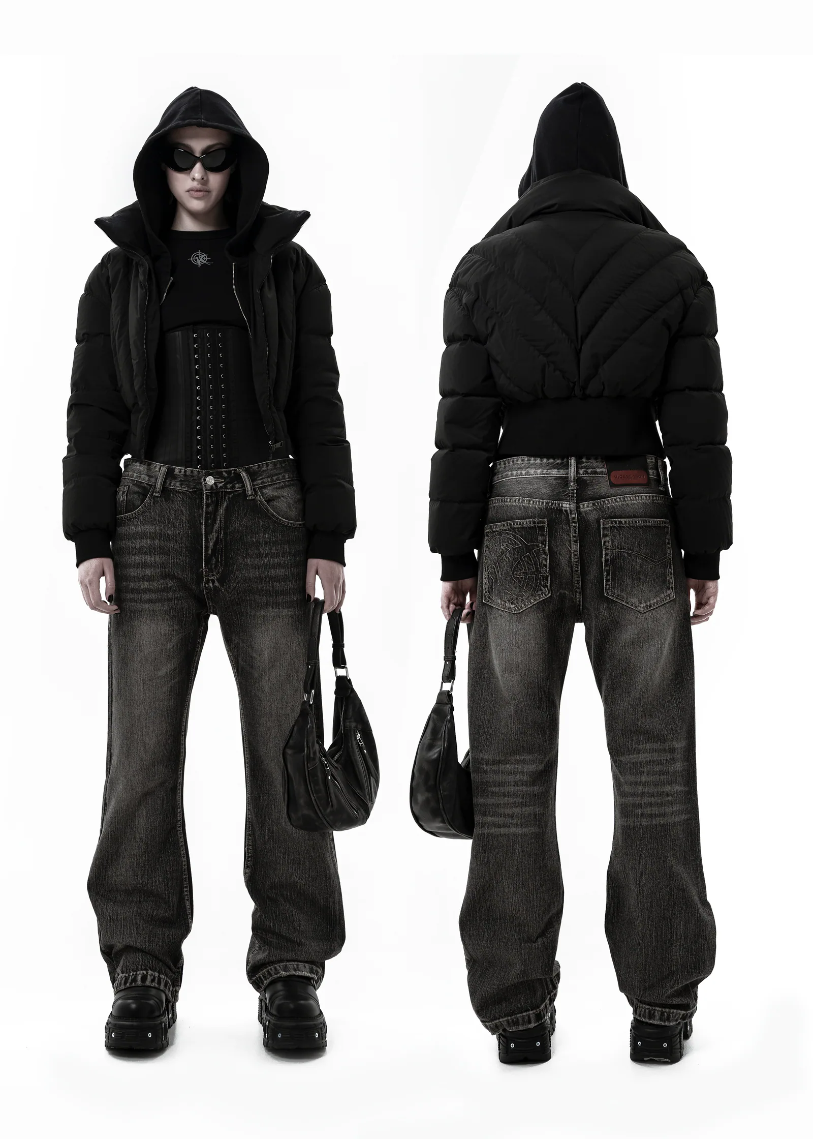 Джинсы «Skins black» - 2